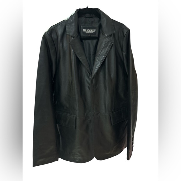 Milwaukee Leather Men's Black Jacket - Picture 2 of 5